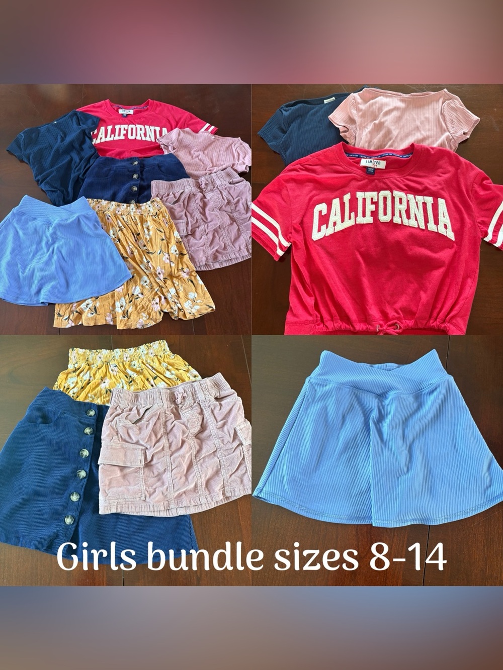 Girls Size 10-14 Bundle | Shirts & Skirts